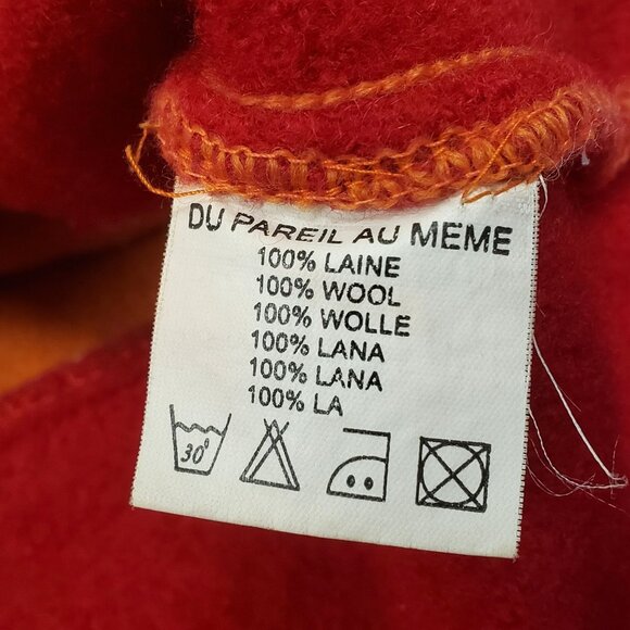 Petits Juniors DPAM Girls Wool Sweater Cardigan Size 6 - Picture 6 of 10